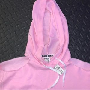 Victoria Secret (pink) Cropped Hoodie